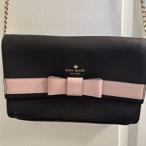 Kate Spade Black and Pink Crossbody Bag